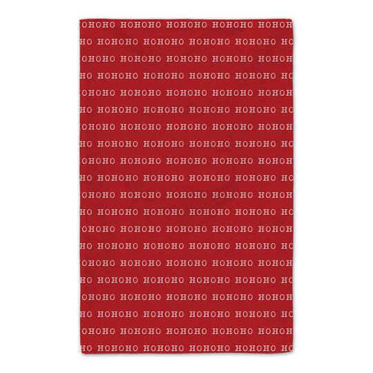This Houbelieves Santa Hohoho Tea Towels - Set of 2